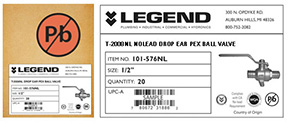 Legend Valve No Lead Case Labeling