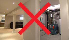 Finished Basement Ceiling