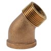 No Lead Cast Bronze 45° Street Elbow