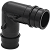 PPSU Plastic Cold Expansion PEX 90° Elbow