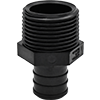 PPSU Plastic Crimp/Cinch PEX x MNPT Adapter