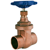 Cast Bronze Screw-Over Non-Rising Stem Gate Valve