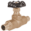 No Lead Cast Brass Straight Stop Valve