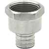 304 Stainless Steel Crimp/Cinch PEX x FNPT Adapter