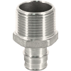304 Stainless Steel Cold Expansion PEX x MNPT Reducing Adapter