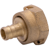 No Lead Cast Brass Crimp PEX (F1807) X AWWA Meter Coupling