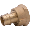 No Lead Cast Brass Expansion PEX (F1960) x AWWA Meter Coupling