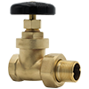 Yellow Brass Radiator Gate Valve