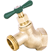 Bronze Heavy-Pattern No-Kink Hose Bibb