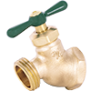Brass No-Kink Hose Bibb
